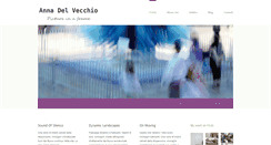 Desktop Screenshot of annadelvecchio.com